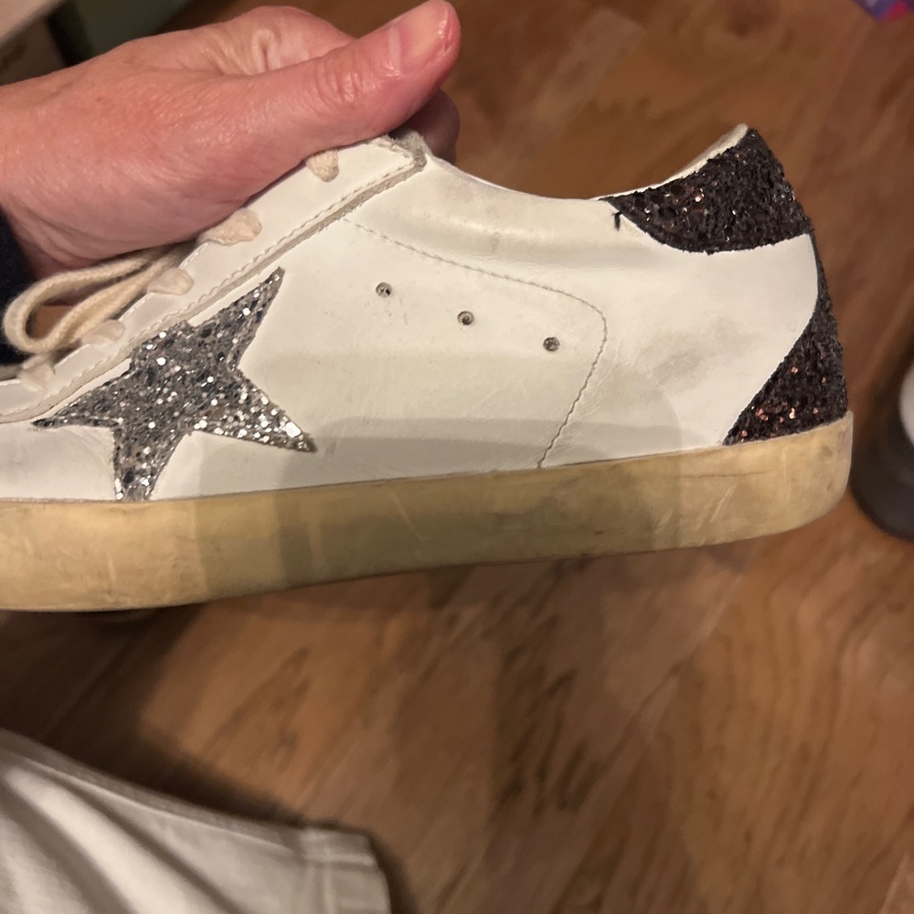 Golden Goose Leather Superstar Sneakers - Picture 10 of 13
